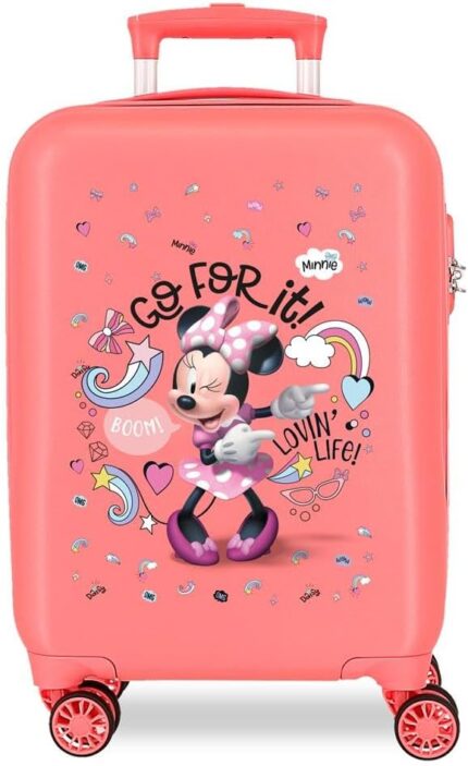 Maleta Cabina Minnie Loving Life 38x55x20cm.