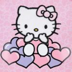 Neceser Hello Kitty Hearts & Dots 22x7x3cm. - Imagen 3