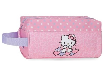 Neceser Hello Kitty Hearts & Dots 22x7x3cm.