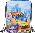 Saco Plano Junior Hot Wheels "Let'S Race" 26X34Cm