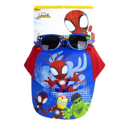 Gorra Set Gafas De Sol Spidey Marvel