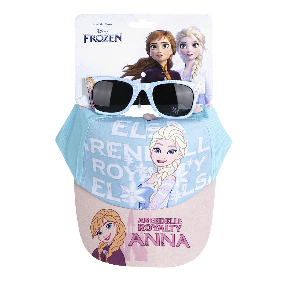 8445484470482.jpg Gorra Set Gafas De Sol Frozen Disney - Imagen 1