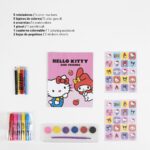 Mochila Coloreable Hello Kitty Kuromi 22x23x7cm.. - Imagen 2
