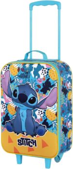 Maleta 3D Stitch Disney 33x46x17cm.