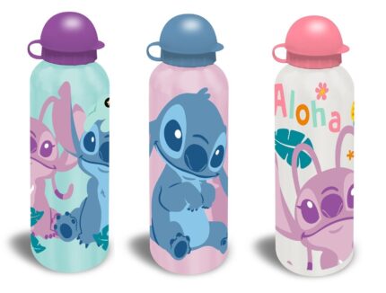 Cantimplora aluminio Stitch Disney 500ml surtido