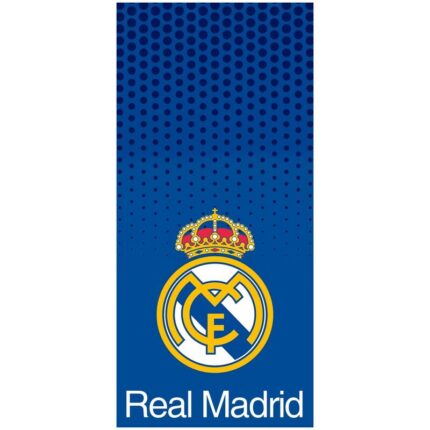 Toalla De Playa Real Madrid Algodon 70x140cm.
