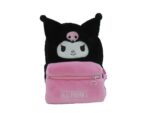 Mochila Peluche Kuromi 22x30cm.