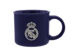 Taza Real Madrid Azul Jumbo Grabada en Caja