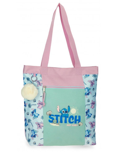 Bolso Totte Stitch 34x34x12cm.