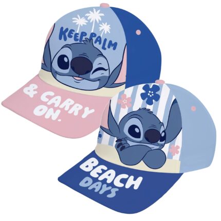 Gorra De Algodón/Poliéster De Lilo & Stitch T.48/54