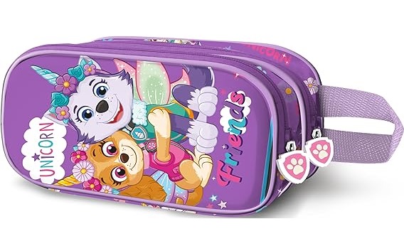 8436615537105 Estuche Portatodo 3D Doble Karactermania La Patrulla Canina Magic 22 x 10 cm - Imagen 1