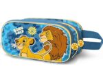 Estuche Portatodo 3D Doble Disney El Rey León Wild 22 x 10 cm