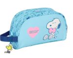 Neceser Grande  Adaptable a Carro Snoopy Love  26x16x9 cm