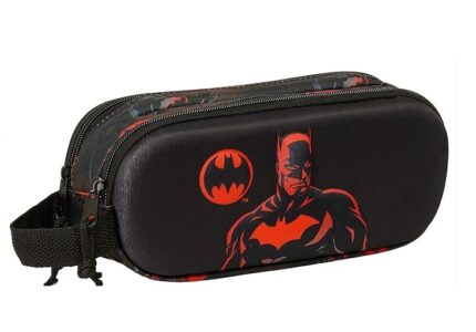 Portatodo Doble 3D Batman 3D 21x6x8 cm