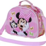 Bolsa Portamerienda 3D Unisex Kids, Rosa Minnie Mouse Disney 10 x 26 x 20 cm