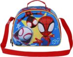 Bolsa Portamerienda 3D Unisex Kids, Rojo Spiderman Marvel 10x26x20cm - Imagen 2