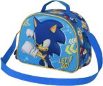 Bolsa Portamerienda 3D Sonic The Hedgehog - SEGA Go 26 x 20 cm