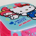 Mochila 3D con Ruedas Pequeña Karactermania Sanrio Hello Kitty Friendship 26 x 34 cm - Imagen 3