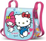 Bolso Muffin Mini Sanrio Unisex Kids, Azul Hello Kitty 6x17x16 cm