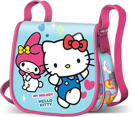 8445118085167.jpg Bolso Muffin Mini Sanrio Unisex Kids, Azul Hello Kitty 6x17x16 cm - Imagen 1