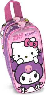 Estuche Portatodo 3D Doble Karactermania Sanrio Hello Kitty Playful 22 x 10 cm - Imagen 2