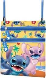 Bolso Action Vertical Unisex Kids, Azul Lilo y Stitch Disney 4x15x17cm - Imagen 3
