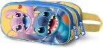 Estuche Portatodo 3D Doble Disney Lilo y Stitch Ocean 22 x 10 cm - Imagen 2