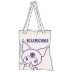 Bolsa Shopping Kuromi Hello Kitty 41x38,5cm100% algodón.