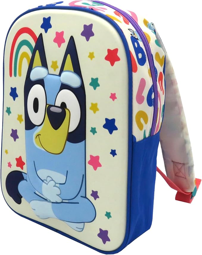 71JDy7YNsML._AC_SX679_ Mochila Infantil 3D Bluey 30cm - Imagen 1
