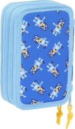 Plumier Escolar con 37 Útiles Incluidos BLUEY Let's Play  12.5x5.5x19.5 cm - Imagen 3