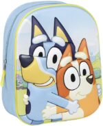 Mochila 3D Bluey 31x25x10cm.