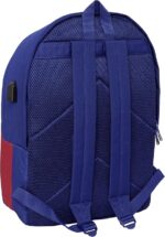 Mochila F.C.Barcelona Para Portátil 15.6" y USB, 31x18x44 cm - Imagen 2