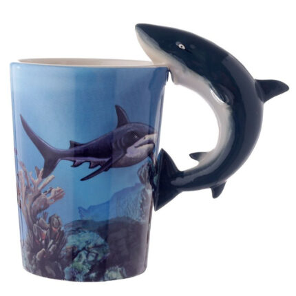Taza de Ceramica - Tiburon - Lisa Parker