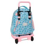 Mochila Gde. C/Ruedas Compact Extraible Stitch "Ohana" 33X22X45Cm - Imagen 2