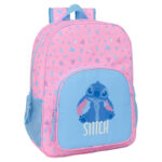 Mochila Adapt.Carro Stitch "Bright" 33X14X42Cm