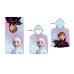 Poncho Toalla Frozen Disney Microfibra 55x100cm. - Imagen 2