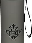 Botella de Agua Betis , Bidón, Cantimplora, Color Negro, Producto Oficial
