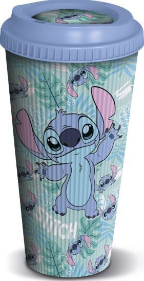 Vaso de Cafe Relieve PP 790ml Stitch Aloha Young Adult