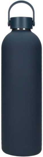 Botella Termica de Acero Inoxidable Azul Roll Road Happy Pets 750ml 7x26,5x7 cms - Imagen 3