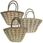 Bolso Señora Rafia 39x23x10cm