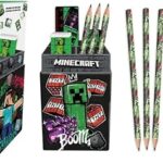 Lapicero con papelería Minecraft