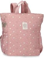 Mochila de Paseo Nude  Joumma Disney Luma Mickey 32x35x13 cm Poliéster 14,6L