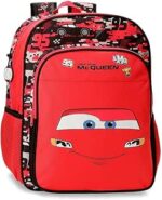 Mochila Escolar Rojo Joumma Disney Cars Mcqueen Red 30x40x13 cm Poliéster 15,6L