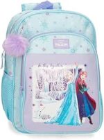 Mochila Escolar Adaptable a Carro Lila Joumma Disney Frozen In This Together 30x40x13 cm Poliéster 15,6L