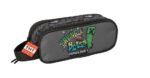 Portatodo Doble Niño, MINECRAFT GRAFFITI – Estuche Infantil, Estuche Niño, Ideal para Niños en Edad Escolar, Cómodo y Versátil, Calidad y Resistencia, 21x6x8 cm