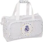 Bolsa de Playa,  REAL MADRID – Mochila, Ideal para Niños de Diferentes Edades, Cómoda y Versátil, Calidad y Resistencia, 47x27x26 cm