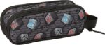 Portatodo Doble Niño, MINECRAFT GRAFFITI – Estuche Infantil, Estuche Niño, Ideal para Niños en Edad Escolar, Cómodo y Versátil, Calidad y Resistencia, 21x6x8 cm - Imagen 2